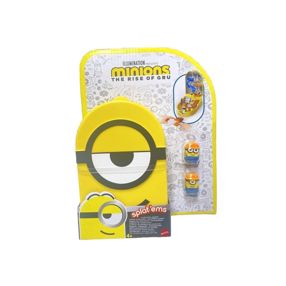Brand New Despicable Me Minion's Splat Em Kung Fu Playset Kid's Toy